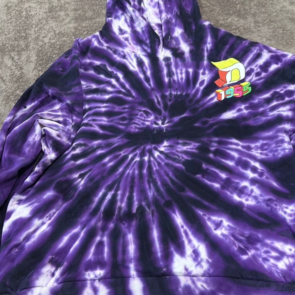 Disney Purple Tie-Dye Hoodie